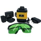 Nivela laser 4D cu 16 linii, 360 grade, platforma, autonivelare, telecomanda, trepied