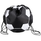 Rucsac/ghiozdan pentru transport minge de fotbal, Negru