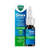 Spray Nazal, Vicks, Sinex Soother, Decongestionare Nazală Rapidă, Calmarea Iritației Nazale, 15 ml