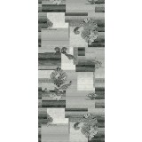 Traversa Festonata Surfilata, Model Cappuccino 16009-90, Inaltime Fir 7 mm, Latime 0.6m, Marime 60 x 200 cm, Gri, Antialergic, Polipropilena, Living,