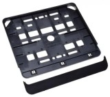 Suport Numar Inmatriculare Moto/ATV 173x198mm Plastic Motorevolution