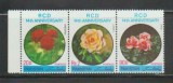 Pakistan 1978 - Flori, trandafiri, serie neuzata