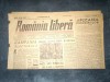 ZIAR ROMANIA LIBERA 8 AUGUST 1946