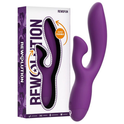 Vibrator de stimulare pentru femei. Stimulare simultană a punctului G și a clitorisului. foto