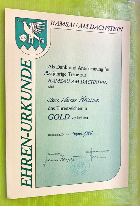 G187-I-CERTIFICAT DE ONOARE 1986. Cu multumiri si recunostiinta