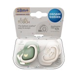 Suzeta simetrica de silicon pentru +18 luni 22/669, 2 bucati, Canpol babies