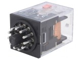 Releu electromagnetic 3PDT 24VDC 10A