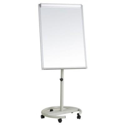 Flipchart magnetic mobil 70x100 cm cu brate laterale, +Plus Office foto