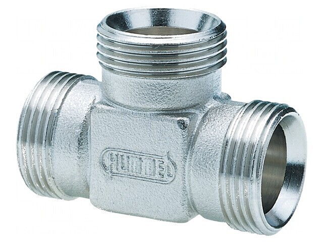 Teu Filet ext G 3/4 Alamă Nichelată 40mm 54mm