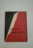 Carte cu autograf Al Sandulescu Duiliu Zamfirescu