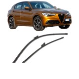 Cumpara ieftin Set stergatoare auto ALFA ROMEO STELVIO (949_) 2016-2019, pentru parbriz, Valeo Silencio Xtrm