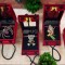 Martisor Brosa Cutie Catifea 5 Bucati