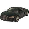 Masinuta die cast 7.5 cm, scara 1:60, audi negru, Goki
