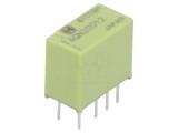 Releu electromagnetic DPDT 12VDC, contacte max 1A