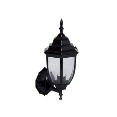 Lampa Gradina Corint Negru 1xE27 60W