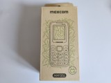 Telefon Seniori MaxCom Classic MM135L Light, Dual SIM, Tastatura Mare, Radio FM, Lanterna, Baterie 600mAh, Black Blue