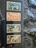 Serie Saar, Germania, Volkshilfe, anii 30, 4 valori, nestamp, fara supratipar