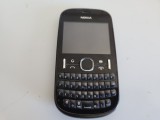 Cumpara ieftin Telefon Nokia Asha 201, Negru, Utilizat, Functional, Baterie+Incarcator, Nokia Asha, Telefon mobil cu butoane