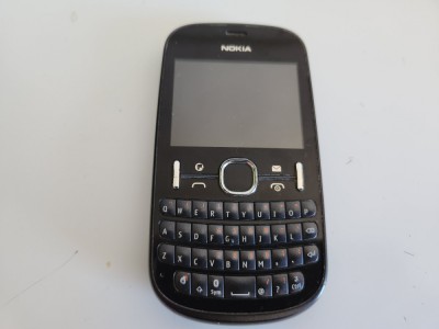 Telefon Nokia Asha 201 folosit negru foto