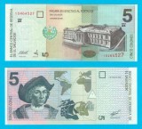 El Salvador (p#147) 5 Colones 1998 UNC &#039;Columb&#039; serie: AK 10464527