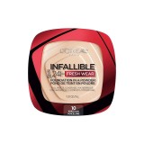 Pudra de fata, Loreal, Infallible 24H Fresh Wear, Foundation In A Powder, 10 Porcelain, 9 g