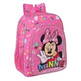 Rucsac scoala 38 cm Minnie Mouse, Jad