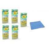 Odorizant auto Mariner Smile 5 Pack Vanilla si Laveta Microfibra