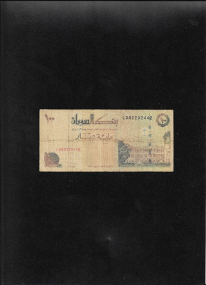 Sudan 100 dinars 1994 seria382202442 foto