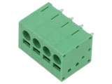Regletă Conexiuni PCB 5mm 4 Piste