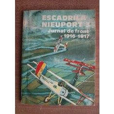 Escadrila Nieuport 3. Jurnal de front 1916-1917