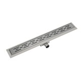 Scurgere Dus 70cm Inox Premium, Sistem Drenaj Excelent, Sifon Inclus, Montaj Ușor, Rezistent Acizi