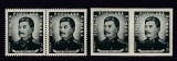 ROMANIA 1949 LP 259 LP 259 a I. V. STALIN DANTELAT+NEDANTELAT PERECHE SERII STARE MNH