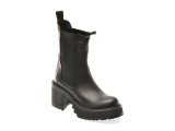 Ghete YOUR BOX negre, 6297877, din piele naturala