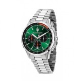 Maserati R8873624002 Ceas Bărbați Cronograf Quartz Cadran Verde Argintiu 42mm