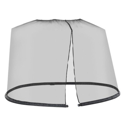 Plasa tantari, muste si alte insecte, pentru umbrela de gradina, material Oxford, negru, 300x230 cm foto