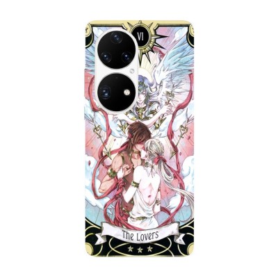 Husa compatibila cu Huawei P50 model The lovers, Silicon, TPU, Viceversa foto