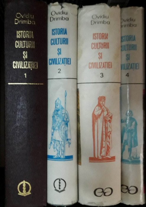 Ovidiu Drimba-Istoria culturii si civilizatiei-4 volume