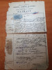 Extract din registrul actelor de morti pe anul 1926 - comuna bucuresti ilfov