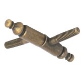 Balama pipo, maro, 11 x 75 mm, 10 buc / set
