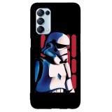 Husa compatibila cu Oppo A54 5G model Stormtooper, Silicon, TPU, Viceversa, Transparent, Carcasa