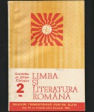 LIMBA ȘI LITERATURA ROM&Acirc;NĂ - REVISTĂ FILOLOGIE - ANUL XV, NR. 2 / 1986