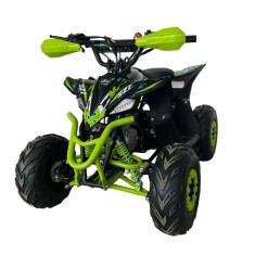 Atv 125cc NCX Furious Six Sport 6&amp;quot; 4T benzina negru/verde lemon