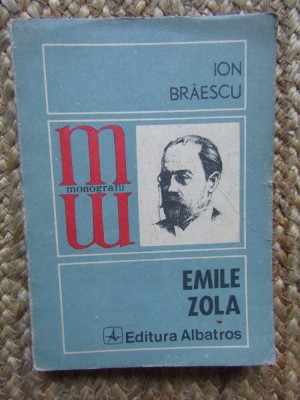 EMILE ZOLA-ION BRAESCU foto