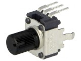 Potentiometru Axial 10k&Omega; Mono Vertical 6mm