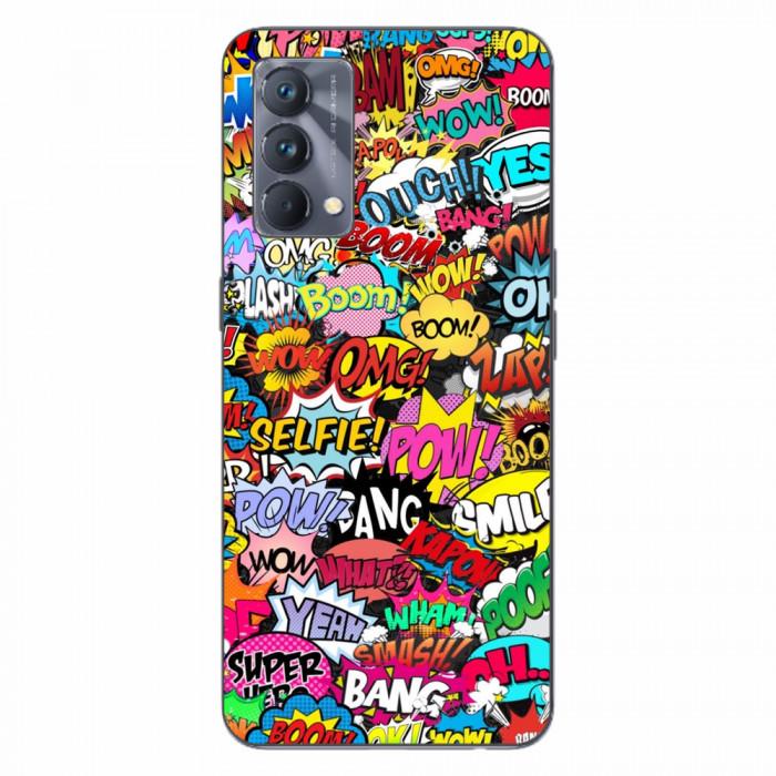 Husa Realme GT Master 5G Silicon Gel Tpu Model Pop Art Pow Wow Boom