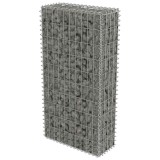 Cumpara ieftin Perete gabion cu capace, 50 x 20 x 100 cm, otel galvanizat