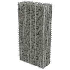 Perete gabion cu capace, 50 x 20 x 100 cm, otel galvanizat