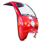 Cumpara ieftin Cabina pentru triciclu electric VT5, Voltarom Hercules, Metal, rosie