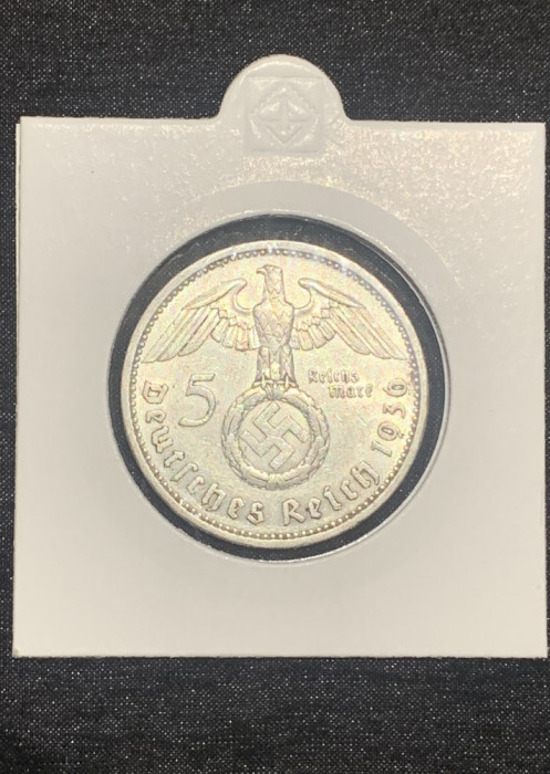 Moneda argint 5 reichsmark 1936A