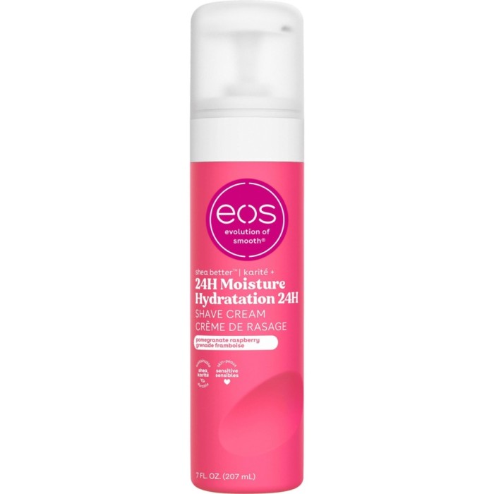 Cremă de ras Eos Pomegranate Raspberry, 207 ml